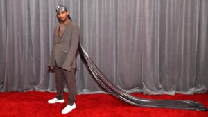 The Show Must Go On: On a Dark Day, the Grammys Red Carpet Proved a Welcome Distraction