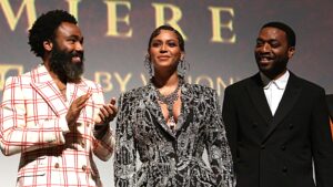 Beyoncé Stuns in Alexander McQueen at The Lion King World Premiere