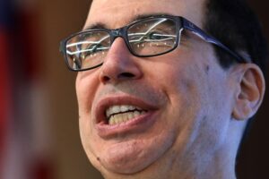 Treasury Secretary Steven Mnuchin Is Willing to Eat Trump's Tax Returns to Keep Democrats From Seeing Them