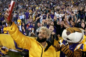 LSU Bans Odell Beckham Jr. for Two Years As Part of Self-Imposed Penalties for Improper Payments