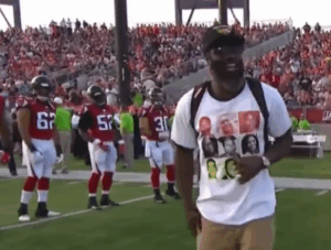 Ed Reed Cements His Status as the Realest, Rocks T-Shirt Calling Out Police Violence to NFL Hall of Fame Game