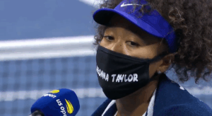 Naomi Osaka Honors Breonna Taylor With Mask at U.S. Open, Has 6 More Masks Lined Up Because She Ain't Losing Any Time Soon