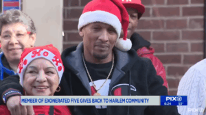 Korey Wise of The Exonerated Five Hosts Christmas Toy Giveaway in His Old Harlem Neighborhood: ‘There’s Nothing Better’