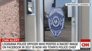 Louisiana Town Swears in Police Chief Who Really Likes Racism