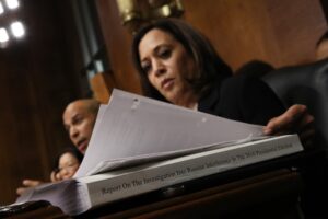 Trump Calls Sen. Kamala Harris 'Nasty' Because That's What Misogynists Do. Harris Responds