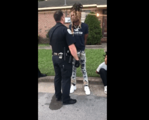 Cop Detains Innocent Black Man, Answers 'Fuck You Is My Name' When Asked to Identify Himself
