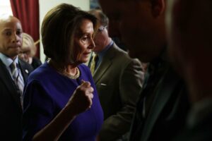 Nancy Pelosi Holds Closed Door Meeting With House Democrats to Quell Growing Revolt Calling for Impeachment