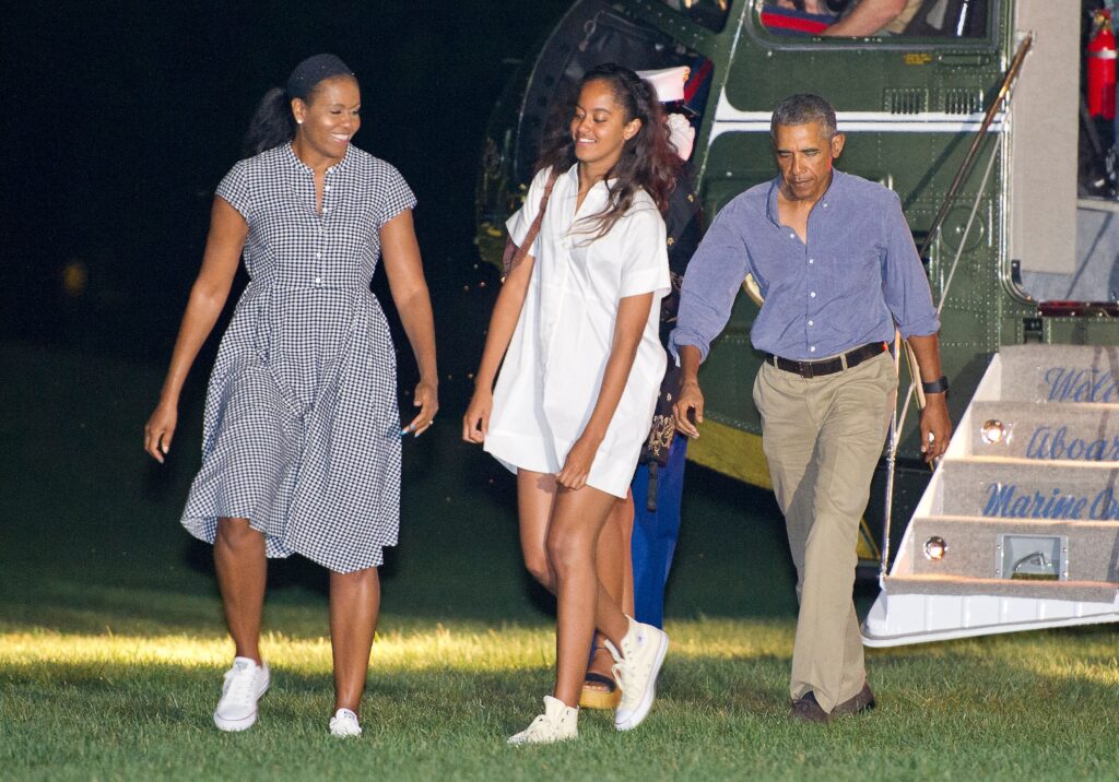 Finally! According to the Obama Women, It Is Now Officially Sundress and Sneaker Season