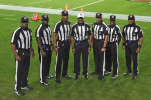About Damn Time: NFL Makes History With All-Black Referee Crew During Monday Night Football