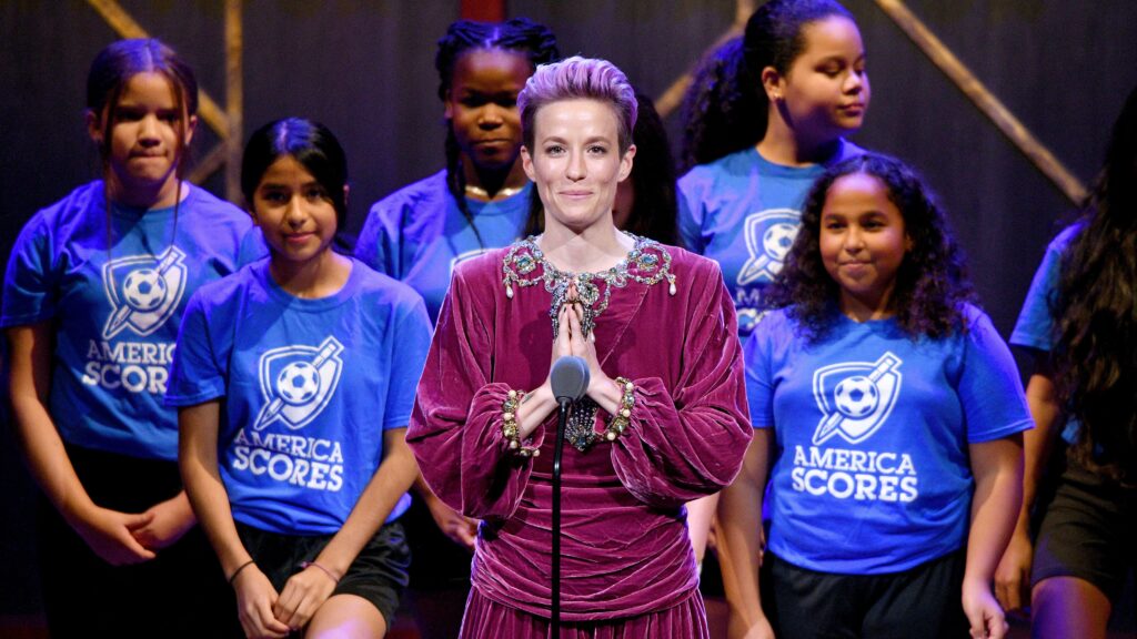 'We Have to Do More': Champion Ally Megan Rapinoe Thanked Kaepernick, Tarana Burke and Black Lives Matter in 'Woman of the Year' Speech