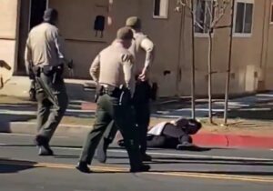 Los Angeles County Sheriff's Deputy Tases Black Man Who Witnesses Say Flagged Officers Down for Help
