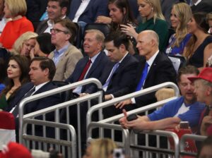 ‘Little Marco’ Trends on Twitter After Former Trump Nemesis Is All Smiles During the President’s Reelection Rally